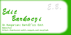 edit barkoczi business card